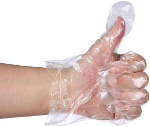 Poly Gloves 500 pieces, one size fits all